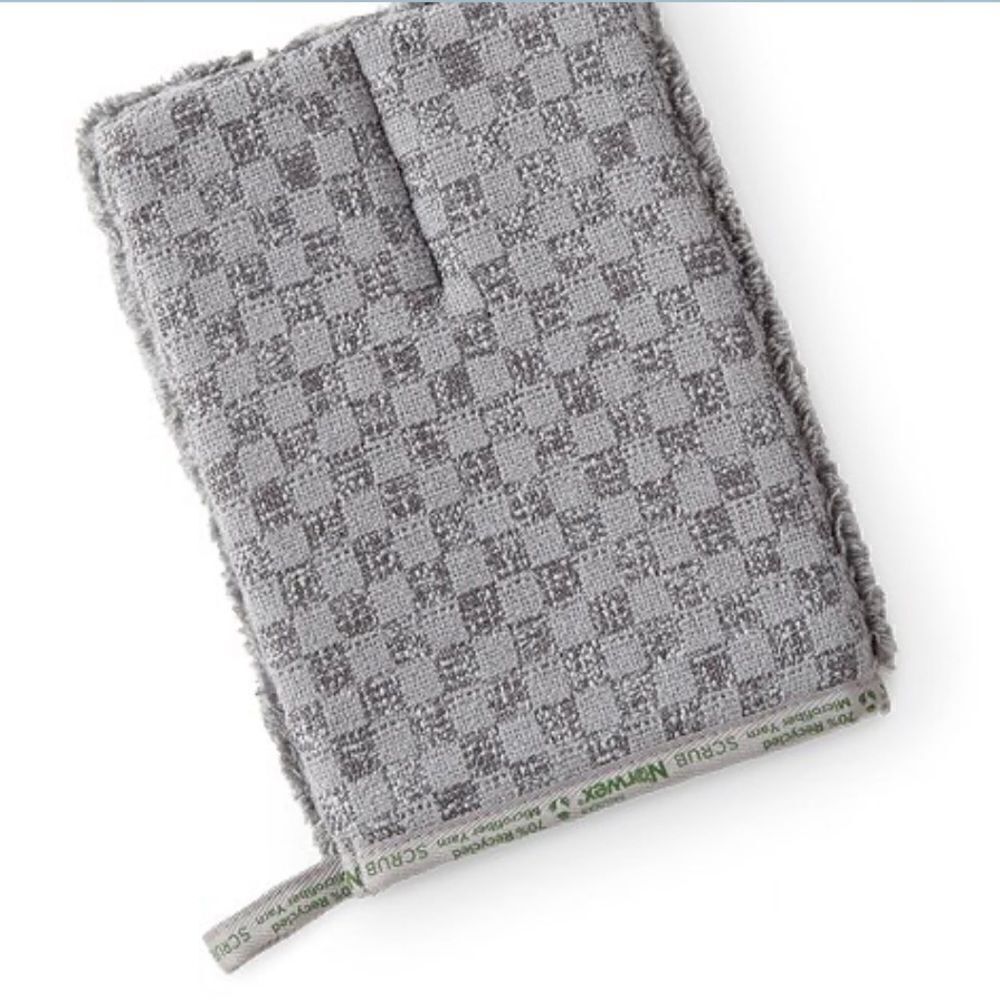 Norwex Bathroom Scrub Mitt Graphite NWT